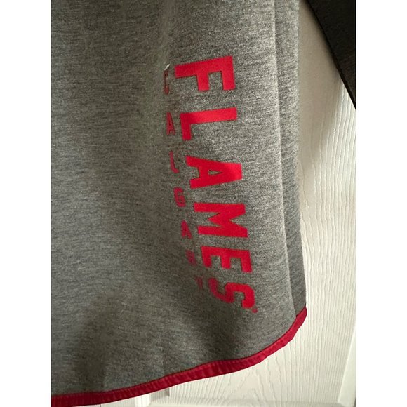NHL Calgary Flames G-III Womens Large Gray Jacket Touch by Alyssa Milano NWT - Picture 6 of 13